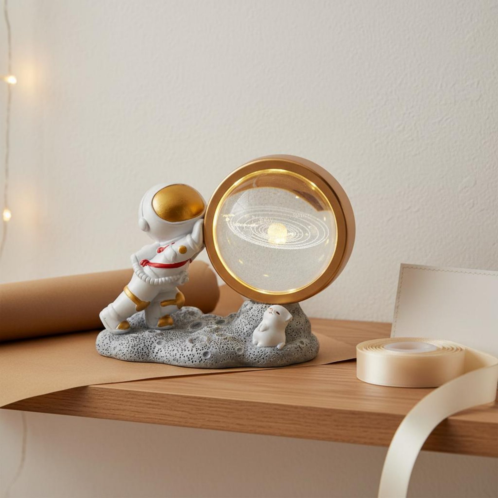 Astronaut Crystal Ball Lamp Bi - Crystal Ball Decor review and price