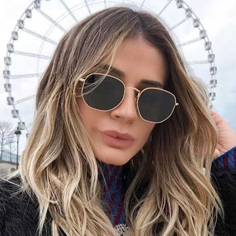 Round punk Sunglasses Men Luxu - Luxury Lifestyle Men review and price