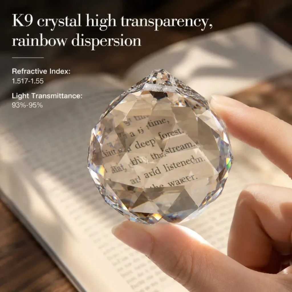 High Transparent K9 Crystal Ba - Crystal Ball Decor review and price
