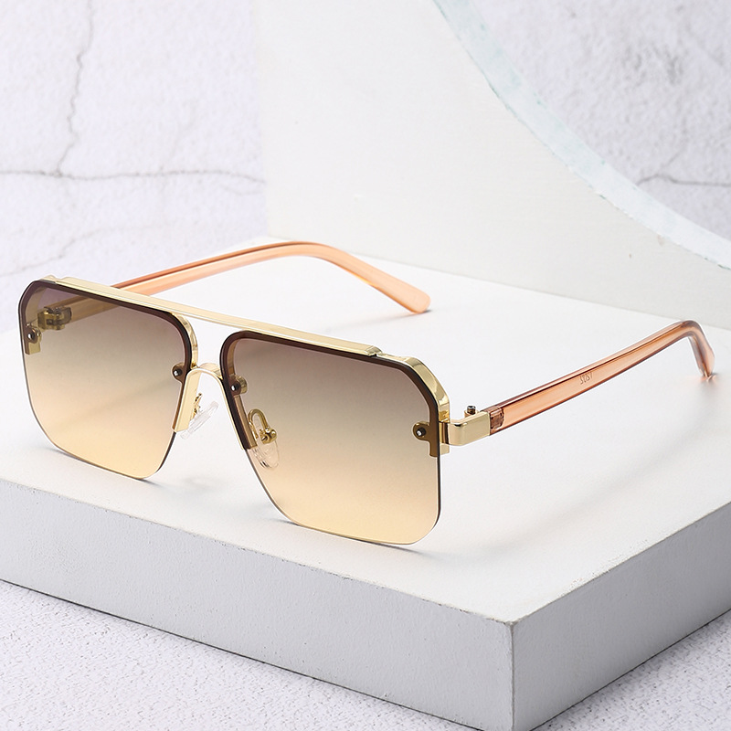New Gradient Half-frame Sungla - Luxury Lifestyle Men review and price