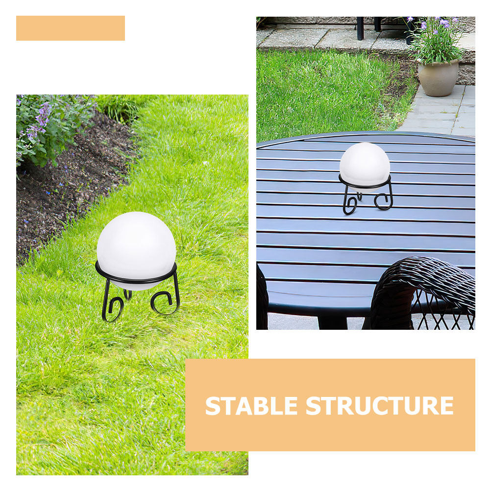 2Pcs Metal Gazing Ball Stand C - Crystal Ball Decor review and price