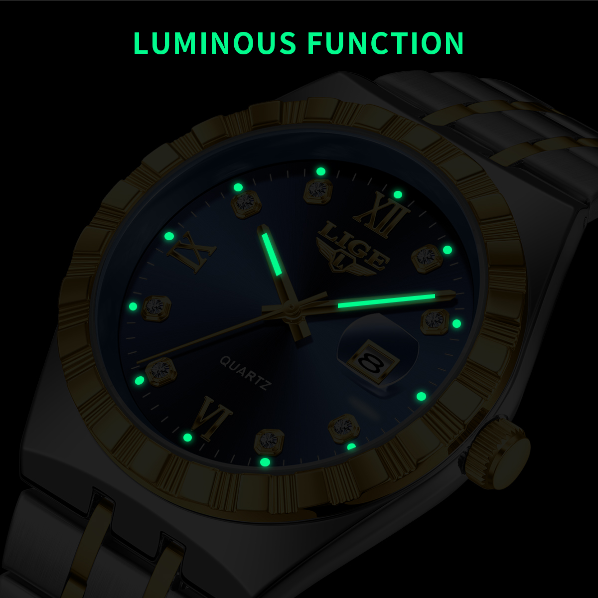 LIGE Business Men Watches Top  - Luxury Lifestyle Men review and price